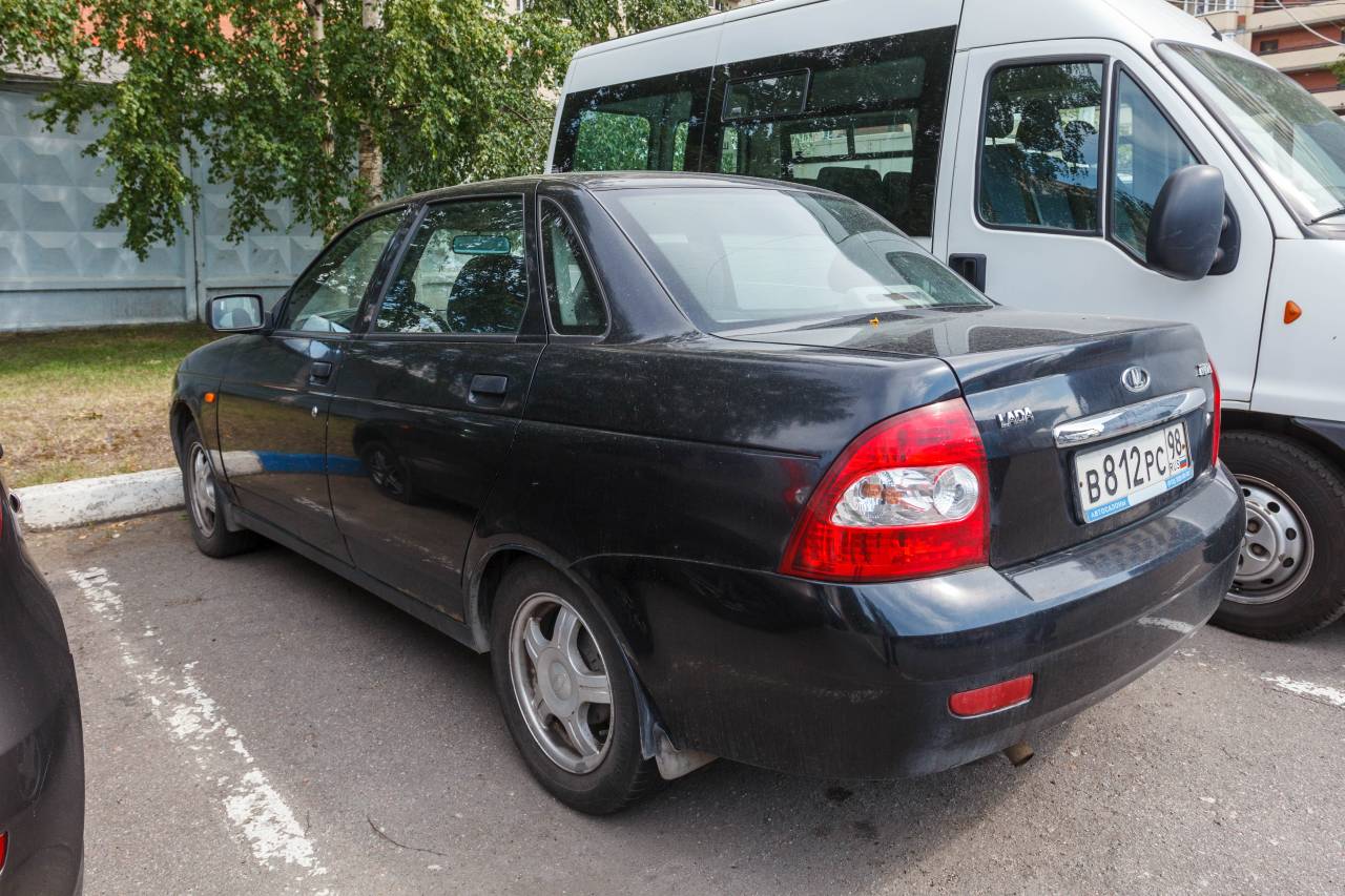 Легковой седан LADA PRIORA, 2008 г.в. гос.номер В 812 РС98